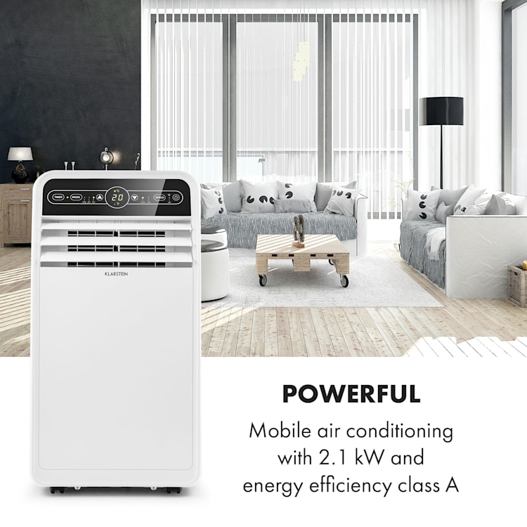 Metrobreeze New York 7k climatiseur mobile 7000 BTU/2,1 kW CEE A télécommande