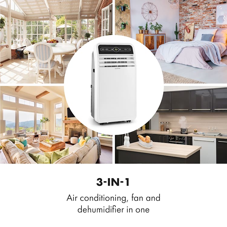 Metrobreeze New York 7k climatiseur mobile 7000 BTU/2,1 kW CEE A télécommande