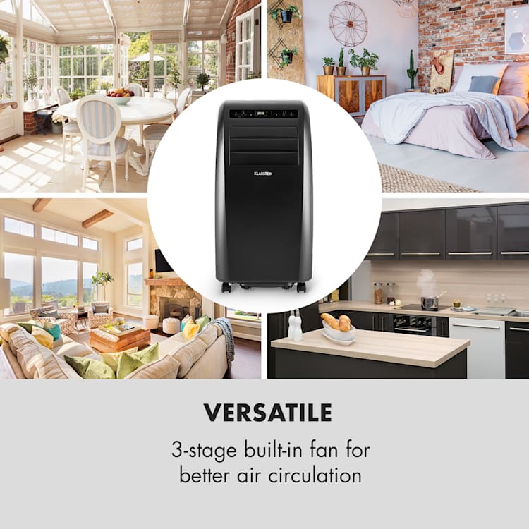 Climatiseur mobile Metrobreeze Rom Smart 10 000 BTU / 3,0 kW EEC A+ télécommande