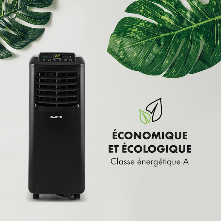 Climatiseur mobile Pure Blizzard Smart 7k 7000 BTU/2,1 kW EEC A Télécommande 7.000 BTU | Noir