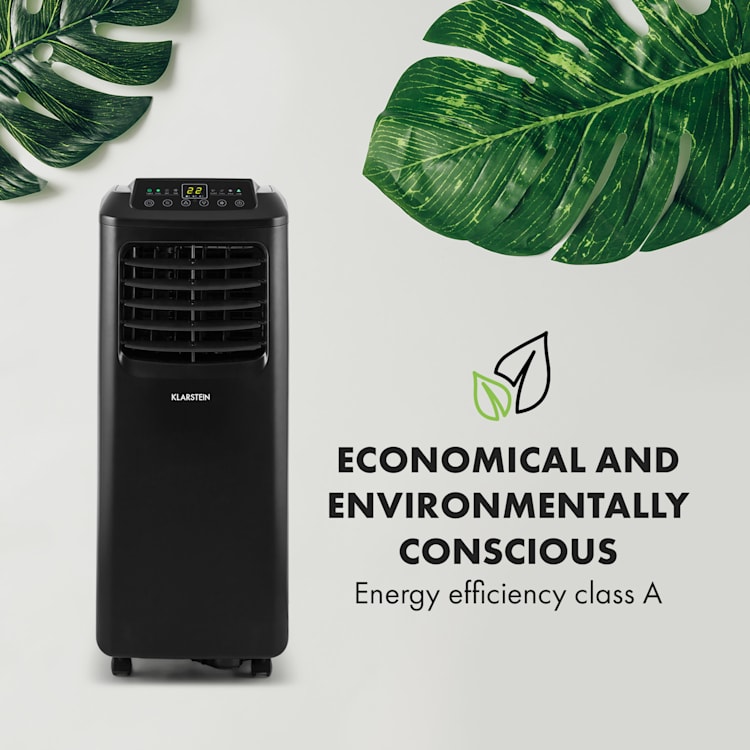 Pure Blizzard Smart 7k Ar Condicionado Móvel 7000 BTU/2,1 kW EEC A Contolo Remoto 7.000 BTU | Preto