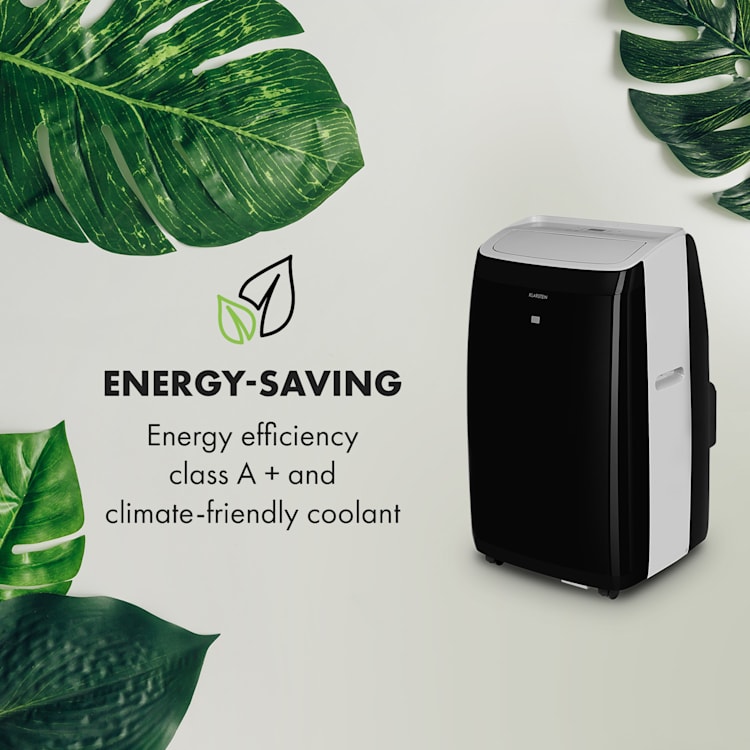 Grandbreeze Eco 12K, klimatska naprava 3 v 1, 460 m³/h, 12.000 BTU/1,35 kW Črna