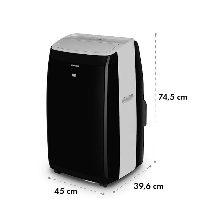 Grandbreeze Eco 12K airco 3-in-1 460 m³/h 12.000 BTU/1,35 kW Zwart