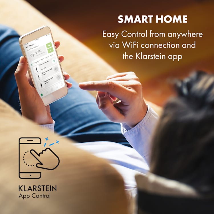 Icetower Smart staande ventilator 45 watt app-bediening