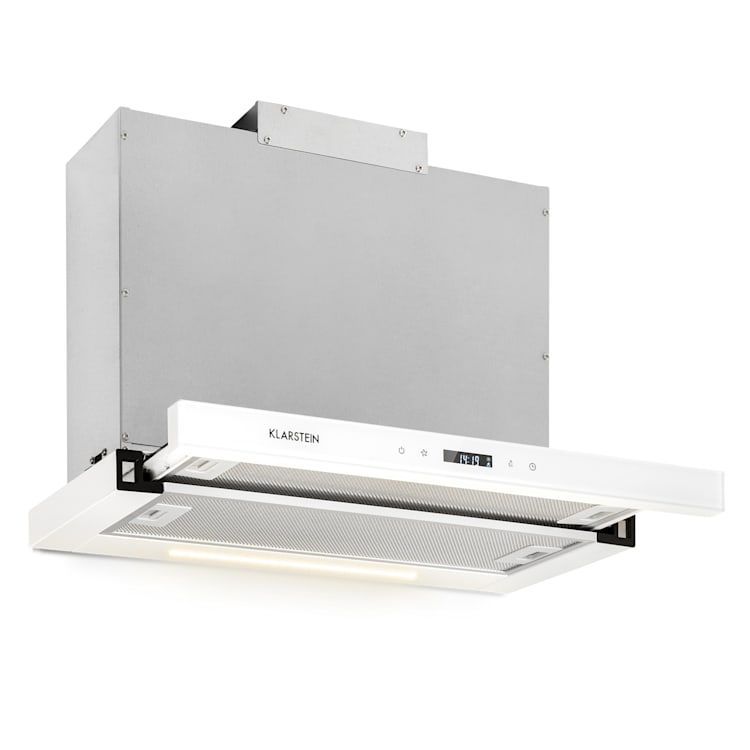 Mariana Neo 60, výsuvný digestor, 60 cm, 640 m³/h, odsávanie, LED 60 cm | Biela