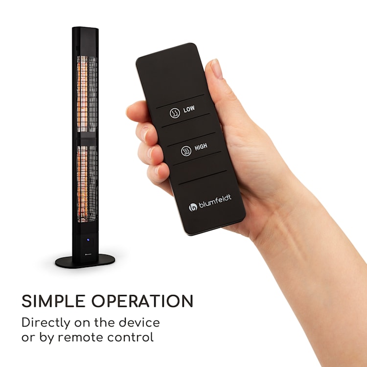 Heat Guru 3000, sálavý ohrievač, 3000 W, IP54, na vonkajšie použitie, diaľkové ovládanie