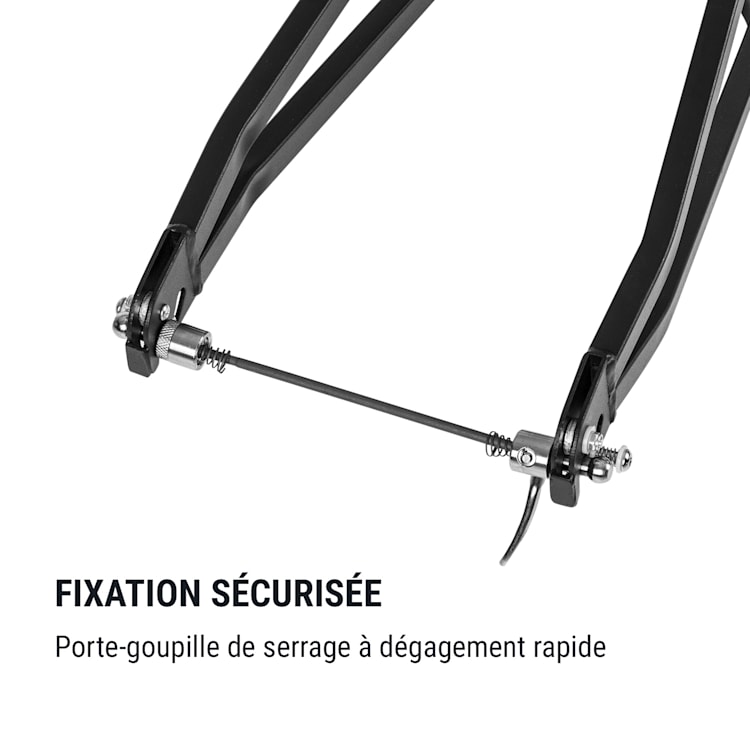 Companion Chaser fietskar fun trailer 30 kg 16" berken multiplex met bovenste frame