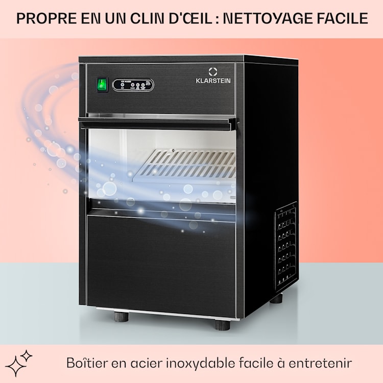 Machine à glaçons Powericer XL 20 kg/jour, 145 watts