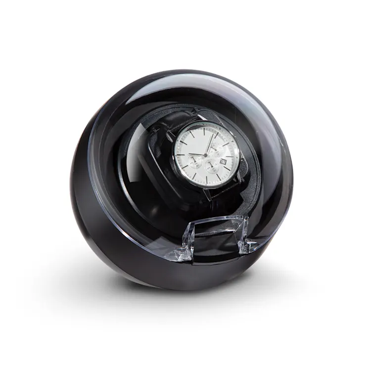 St. Gallen ll Premium Watch Winder 4 Speeds 3 Rotation Modes Black