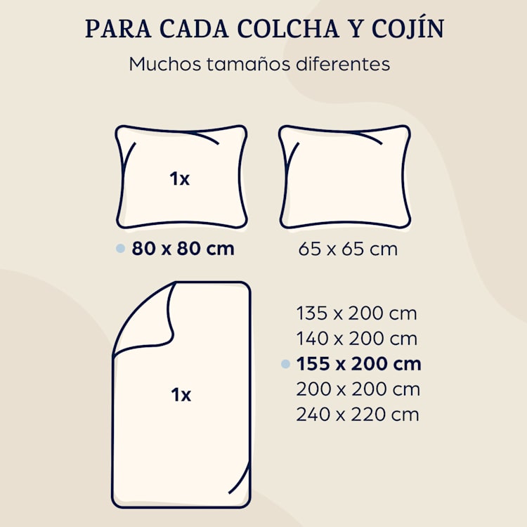 Ropa de cama de felpa Traumwolle 155x220 cm Rosa