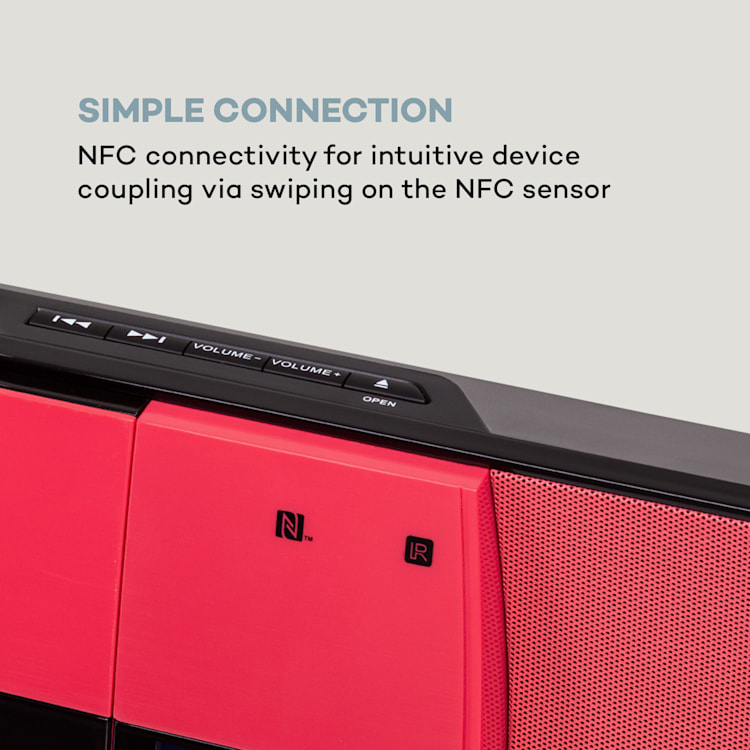 Impianto stereo verticale V-20 DAB Bluetooth NFC CD MP3 USB DAB+ & sintonizzatore FM