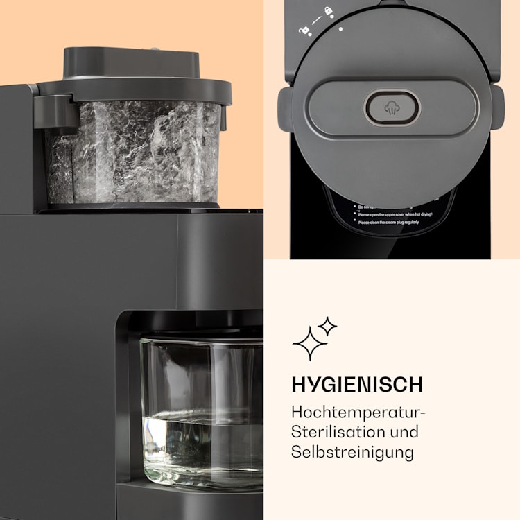 Marcia Nussmilchbereiter 300 - 1200 ml 360° Touch Wassertank