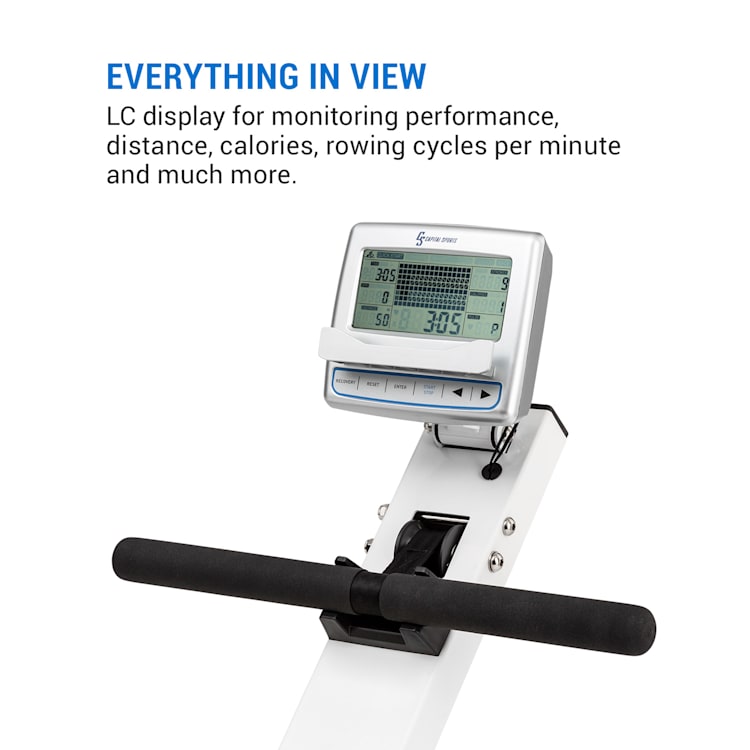 Flow M1 waterroeier ruimtebesparende trainingscomputer tot 150 kg