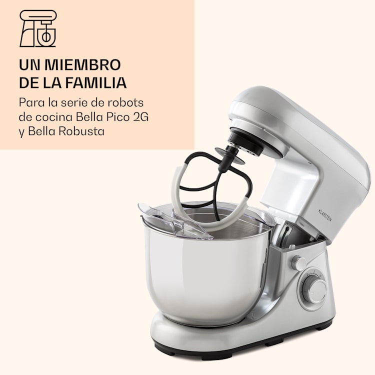 Batidor flexible de repuesto batidor para Bella Pico 2G/Bella Robusta aluminio fundido a presión