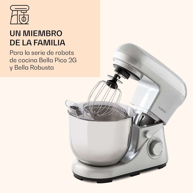Varilla de repuesto batidor para Bella Pico 2G/Bella Robusta acero inoxidable