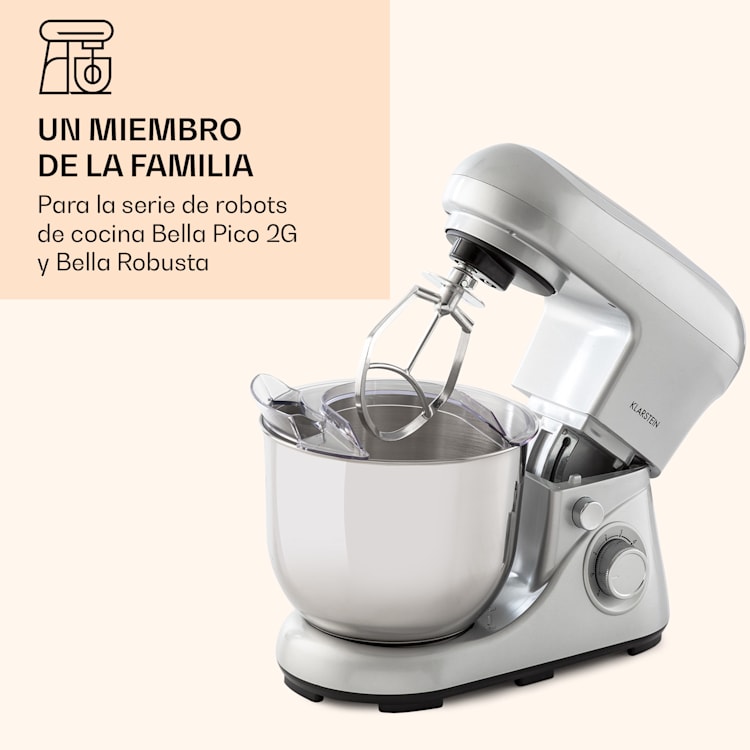 Batidor plano de repuesto batidor para Bella Pico 2G/Bella Robusta aluminio fundido a presión