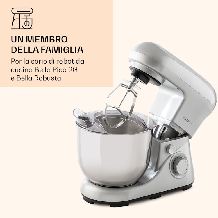 Agitatore, pezzo di ricambio per Bella Pico 2G/Bella Robusta, alluminio pressofuso