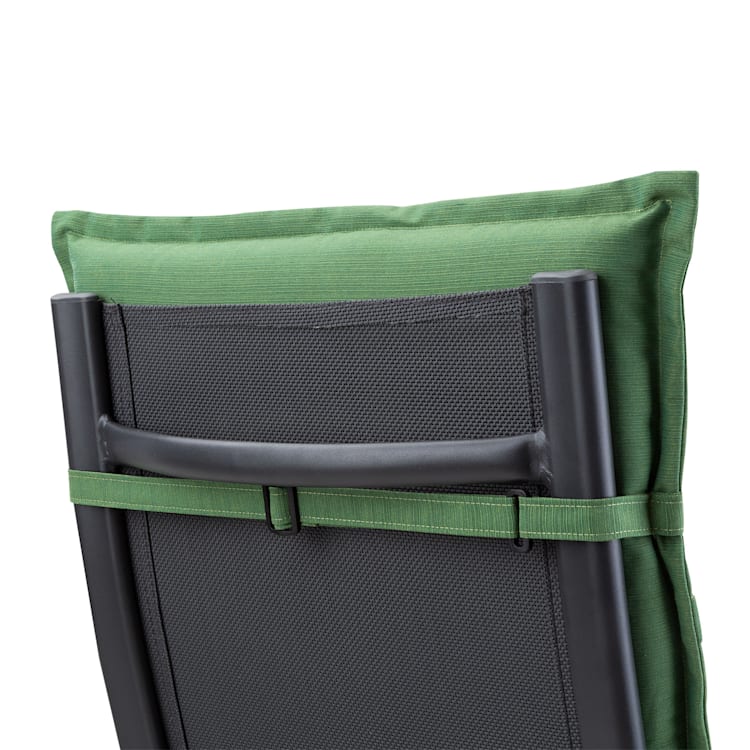 Coburg Polsterauflage Sesselauflage Gartenstuhl Polyester 53x117x9cm 4 x Sitzauflage | Grün