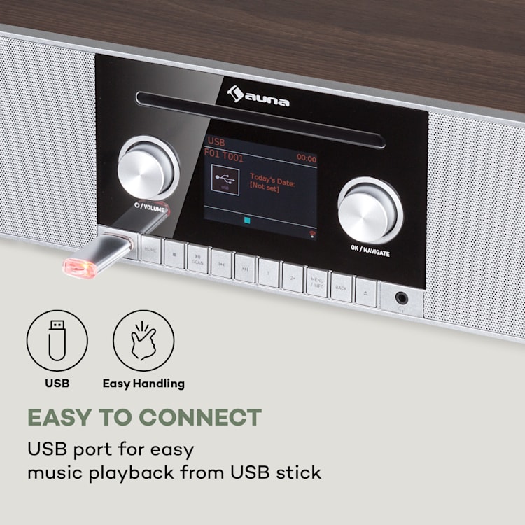 Connect CD MKII Internet Radio Media Player BT MP3 DAB+ Spotify Connect