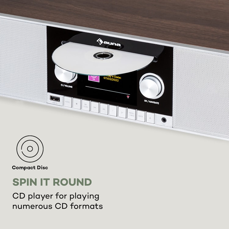 Connect CD MKII Internet Radio Media Player BT MP3 DAB+ Spotify Connect