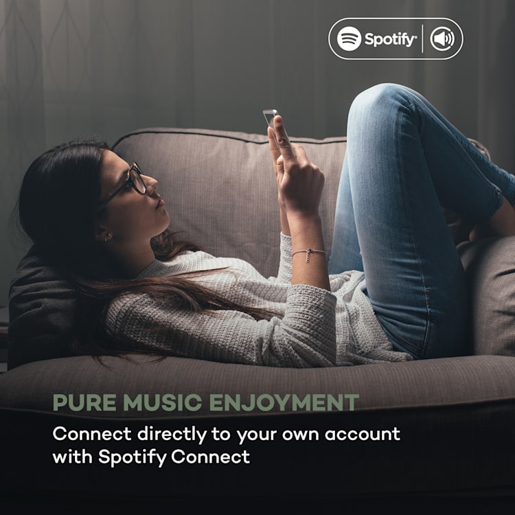 Connect 150 MKII, 2.1 Internetové rádio, DAB/DAB+/FM, Spotify, BT, 2,8" TFT displej Biela