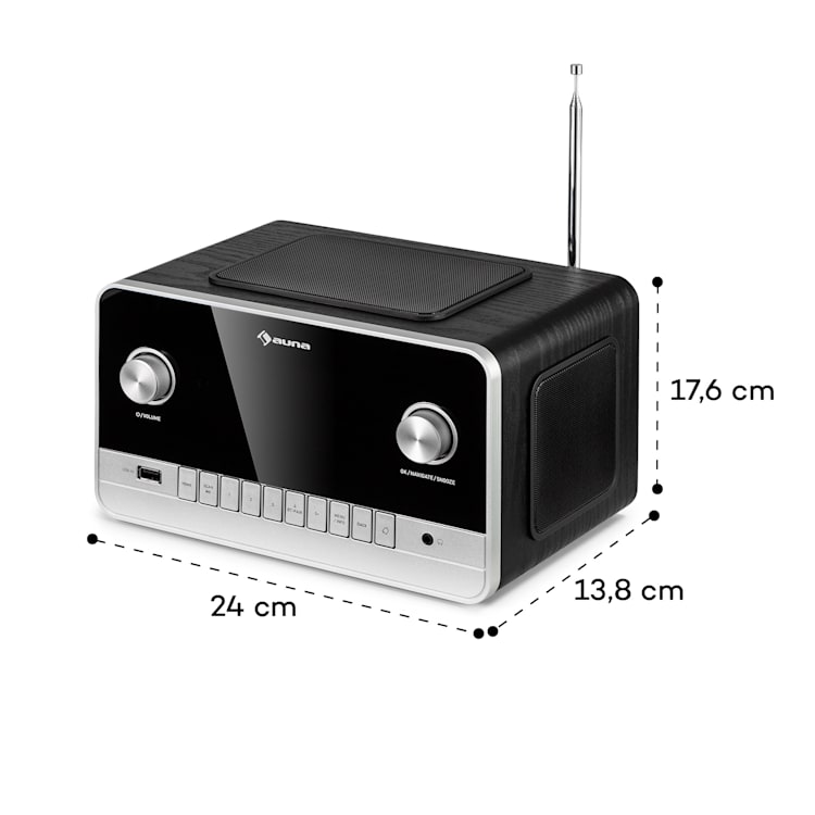 Connect 150 MKII, 2.1 Internetové rádio, DAB/DAB+/FM, Spotify, BT, 2,8" TFT displej