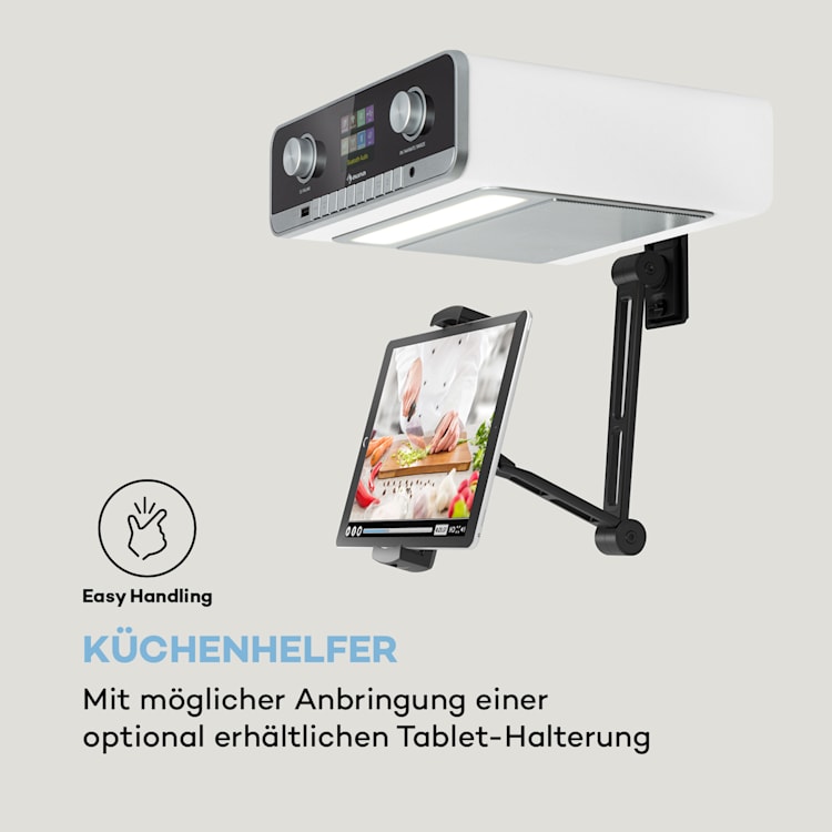 Connect Soundchef MKII Küchenunterbauradio Internet/DAB+/UKW Stereo Weiß