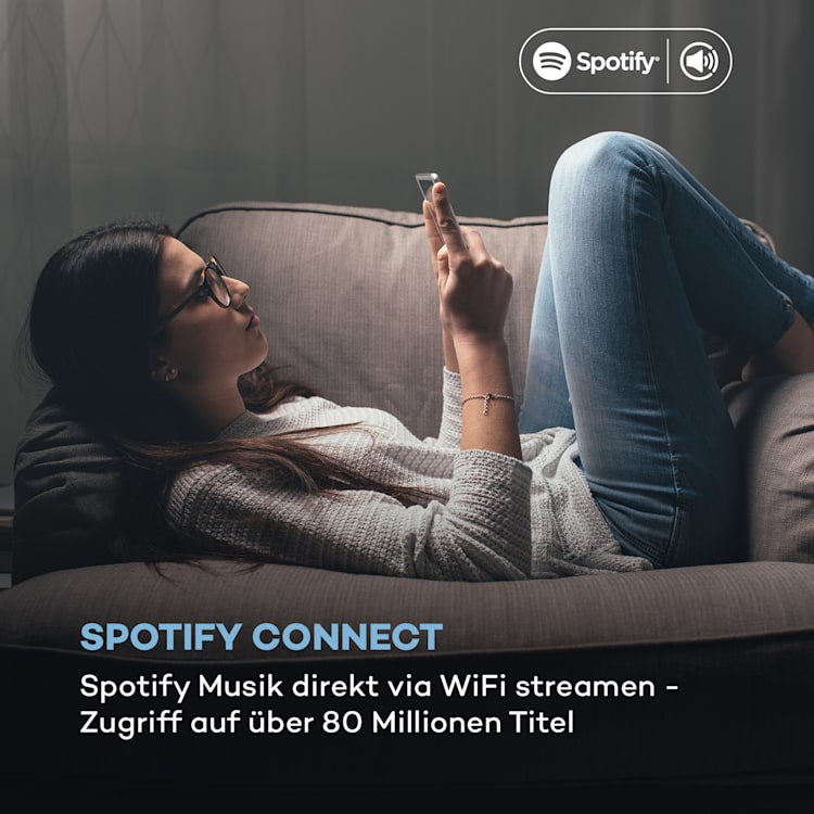 Connect Soundchef MKII Küchenunterbauradio Internet/DAB+/UKW Stereo Weiß