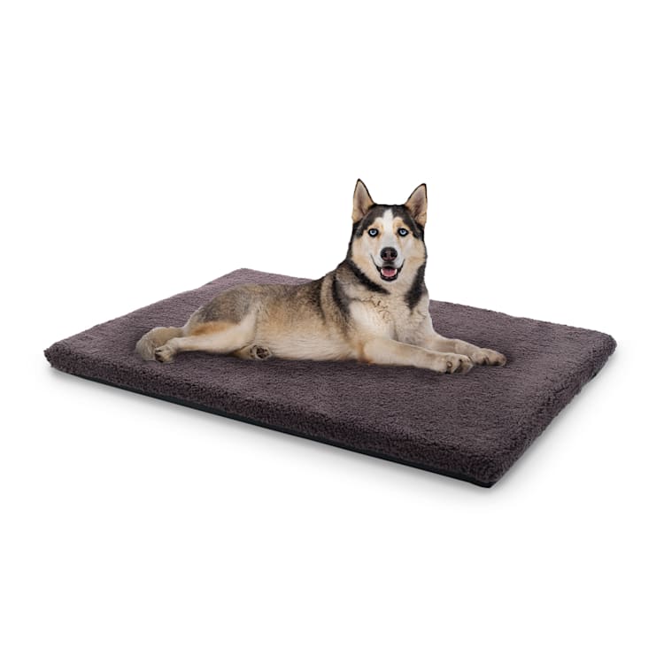 Luna Hundebett waschbar orthopädisch rutschfest Memory-Schaum Größe L L | Dunkelbraun