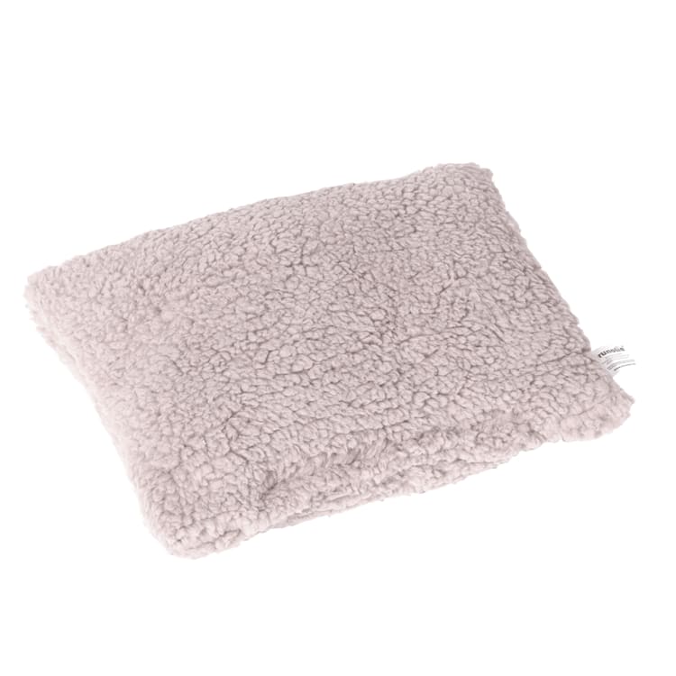 Lilly hondenkussen 25 x 6 x 20 cm polyester/pluche vlies wasbaar Zand