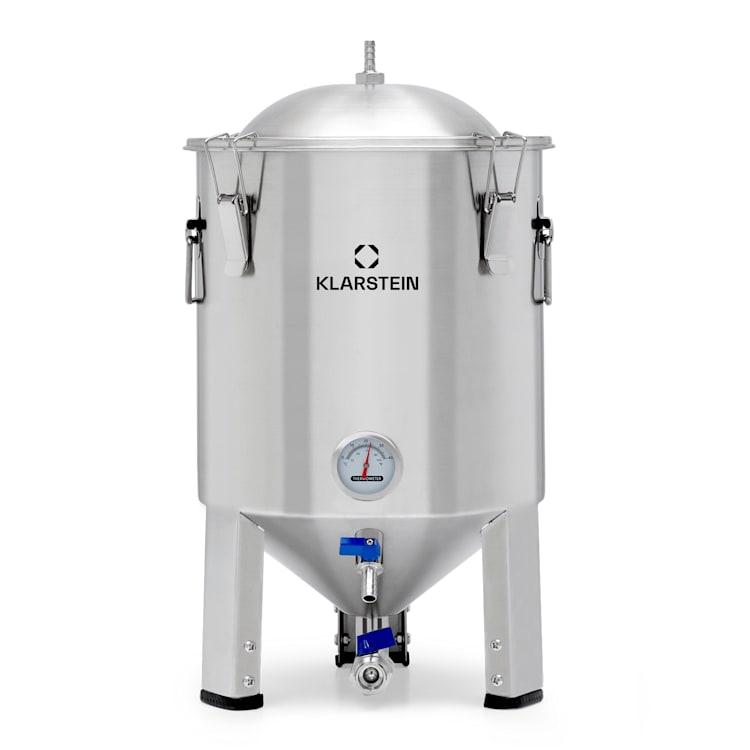 Fermentační nádoba, Gärkeller Pro, 15 litrů, vypouštěcí ventil na kvasnice, nerezová ocel 304