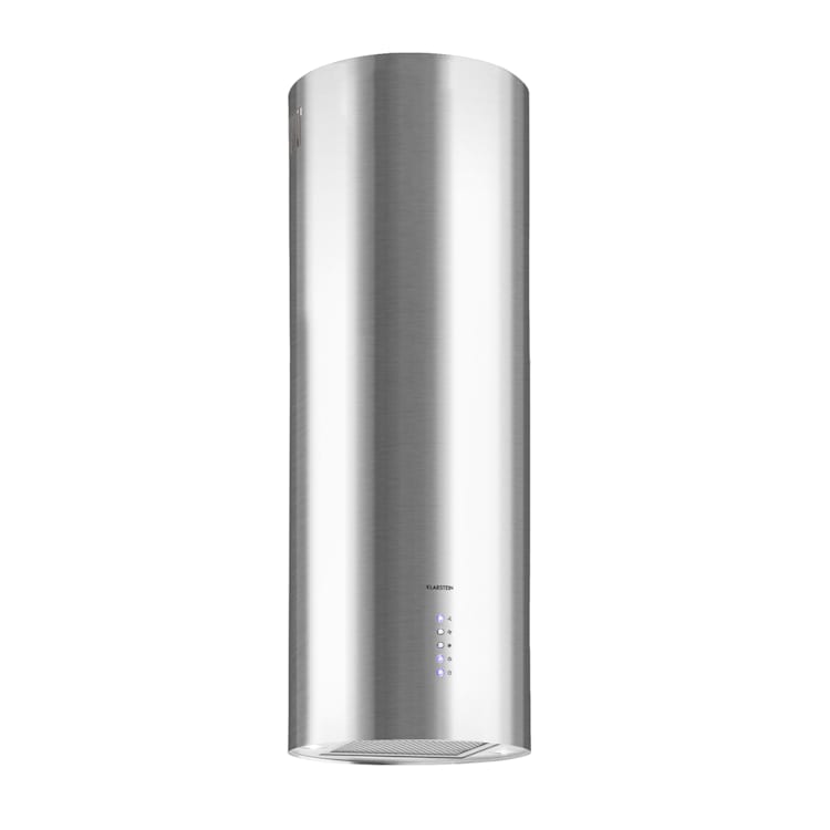 Barella Dunstabzugshaube 35,5 x 93,5 x 43 cm Umluft 557 m³/h LED Aktivkohlefilter Silber