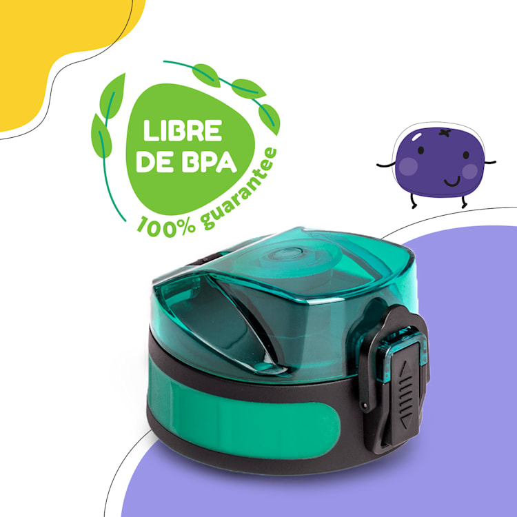 Tapa de repuesto schmatzfatz Altura: 4,5 cm Diámetro: 7 cm Sin BPA Verde Oscuro