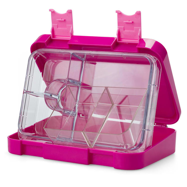 Fiambrera junior 6 compartimentos schmatzfatz 21,3 x 15 x 4,5 cm (AnxAlxP) Morado