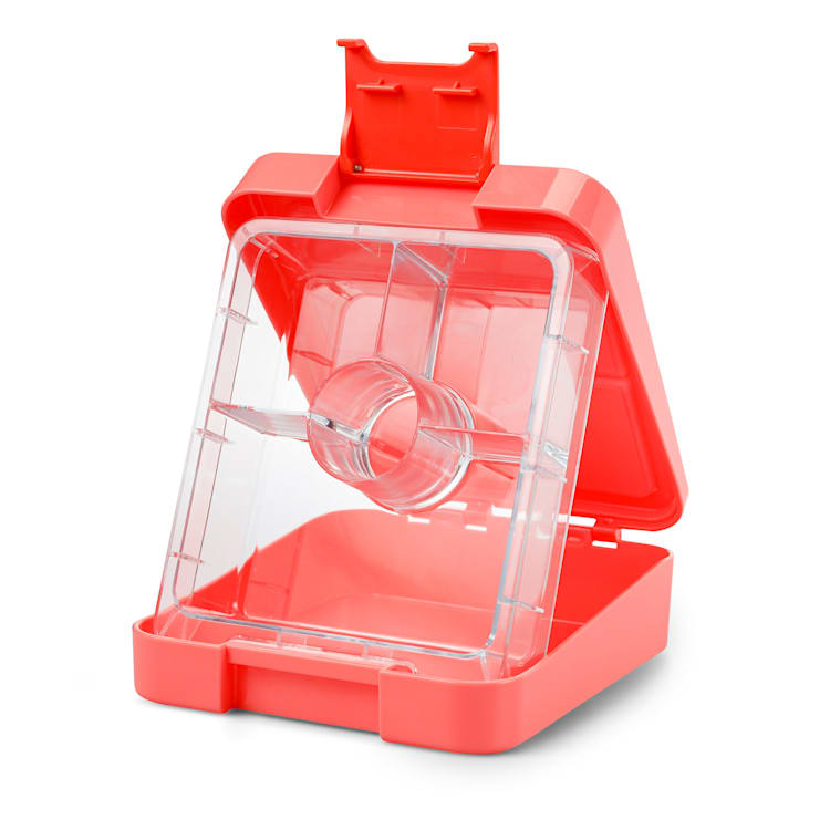 schmatzfatz easy, svačinkový box, 4 přihrádky,  18 × 15 × 5 cm 