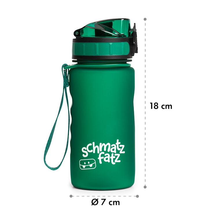 schmatzfatz botella deportiva 350 ml 18 cm Tritan 350 ml | Verde Golf