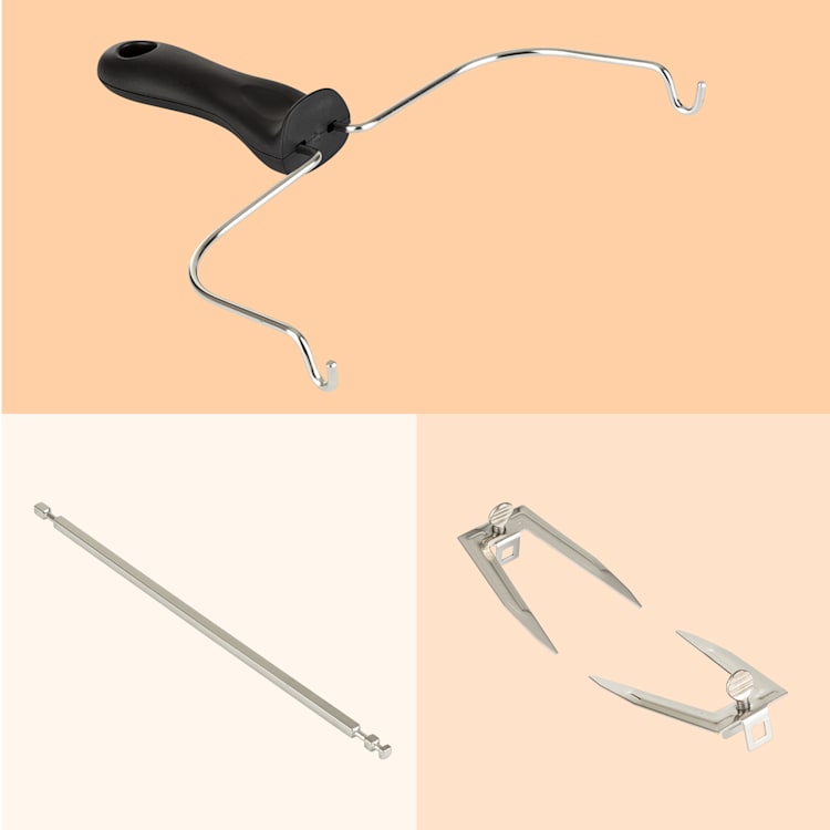 AeroVital Cube Chef heteluchtfriteuse spit & spitlifter