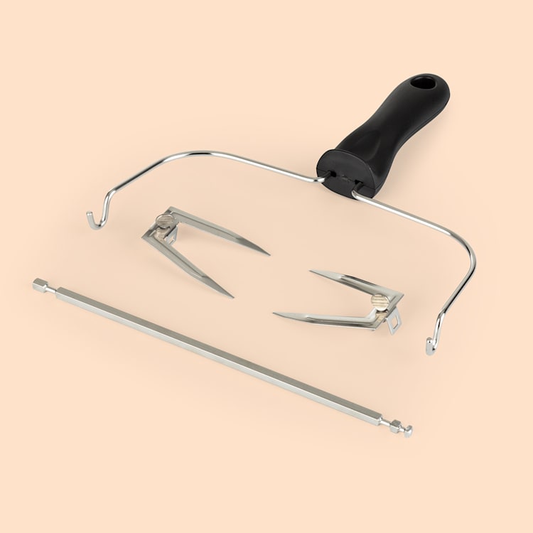 AeroVital Cube Chef heteluchtfriteuse spit & spitlifter