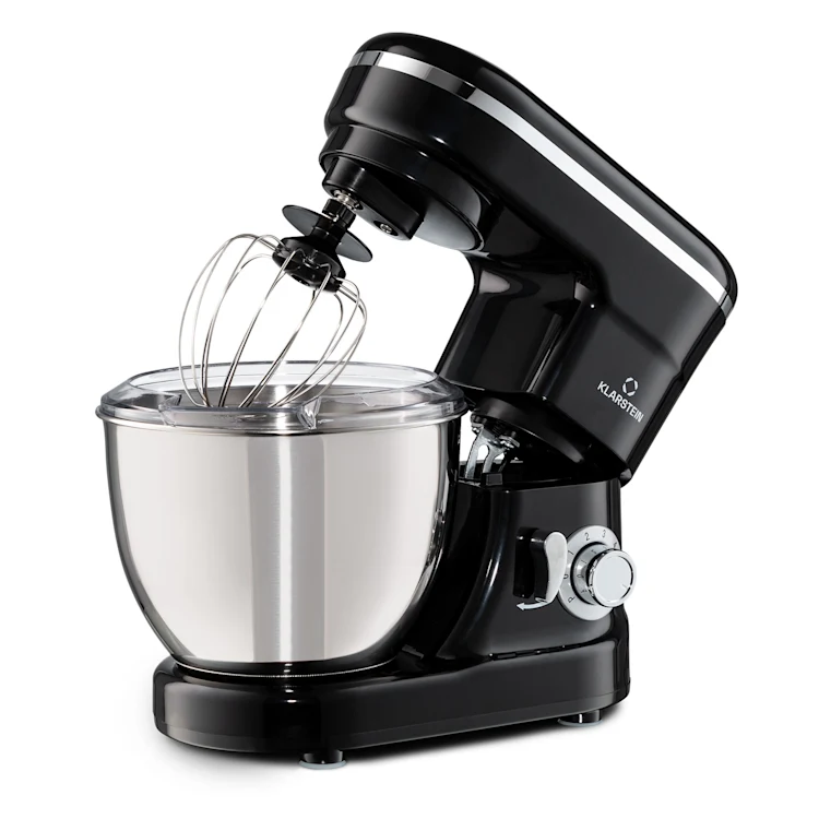 Bella Mini Stirring Machine 1200 W 6 Steps 4 Litres Stainless Steel Pulse Function Black