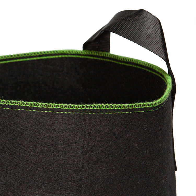 Pflanzsack Set 5 Stück 20 Liter Vlies mit Henkeln 20 Ltr