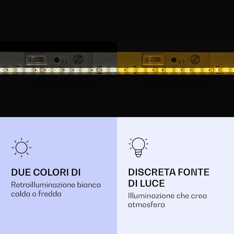 Wondersky riscaldatore a infrarossi da soffitto 350W, 60 x 6,5 x 60 cm (LxAxP) , IP44 350 W
