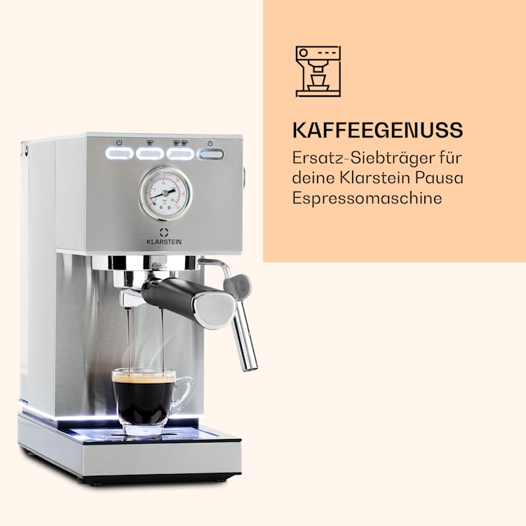 Pausa Espressomaker Siebträger Aluminiumlegierung Zubehör