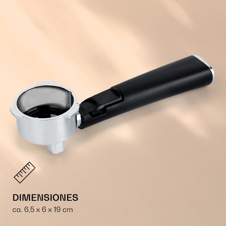 Pausa Portafiltros para cafeteras exprés accesorios de aleación de aluminio