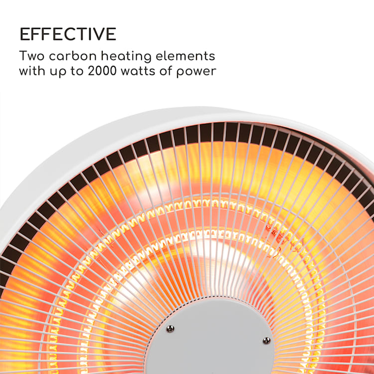 Heatbell Wall Smart, infracrveni grijač terase, IPX4, 800/1200 / 2000W, vanjski BIjela