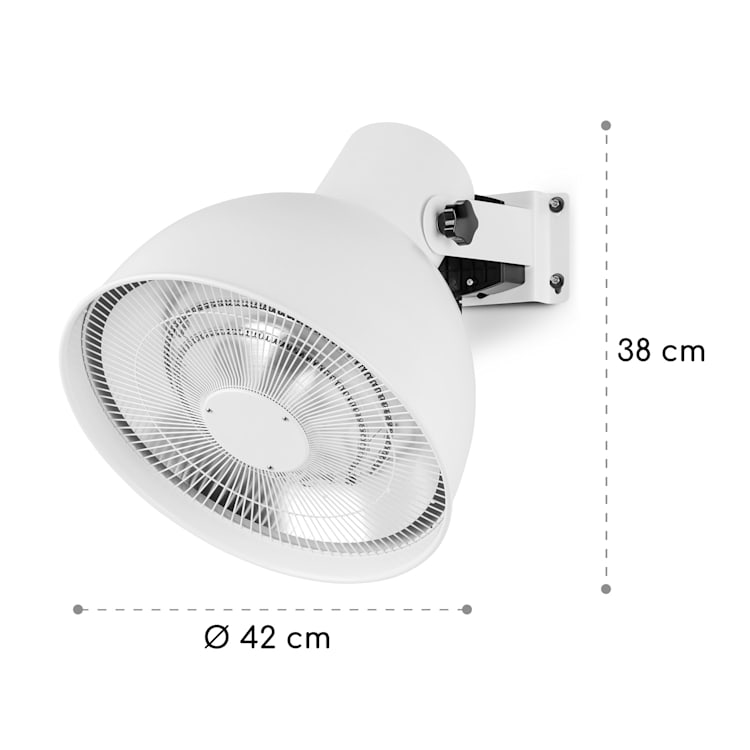 Heatbell Wall Smart, infracrveni grijač terase, IPX4, 800/1200 / 2000W, vanjski BIjela
