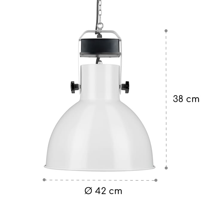 Heatbell Ceiling Smart, инфрачервен отоплител за вътрешен двор, IPX4, 800/1200/2000W, на открито Бял