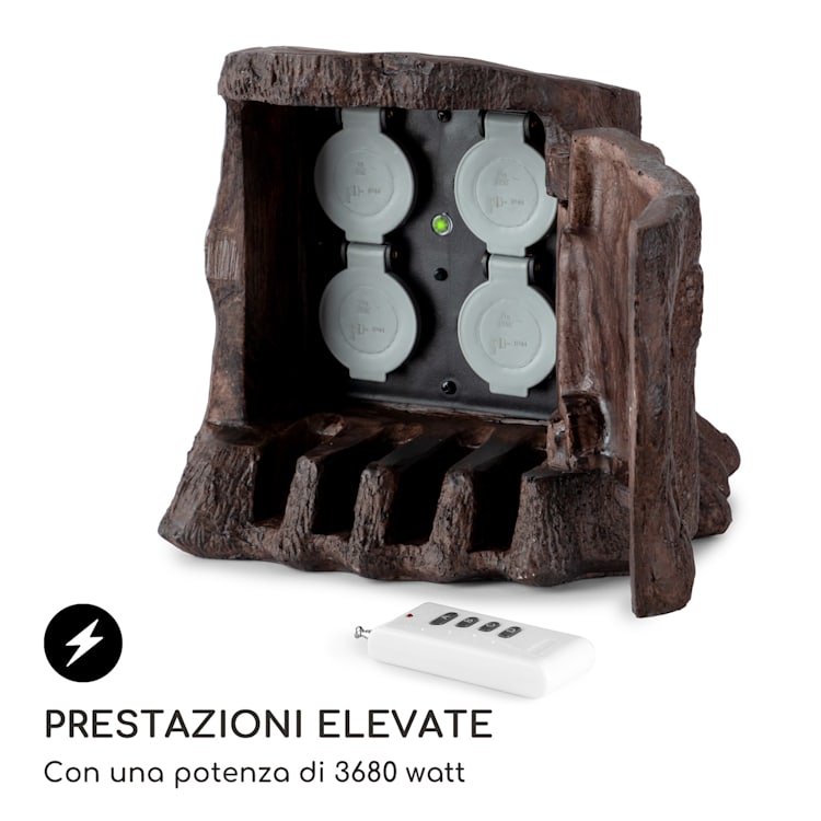 Power Tree Smart - Presa elettrica da giardino, controllo WiFi, 3680 watt, IP44 albero | 3 m
