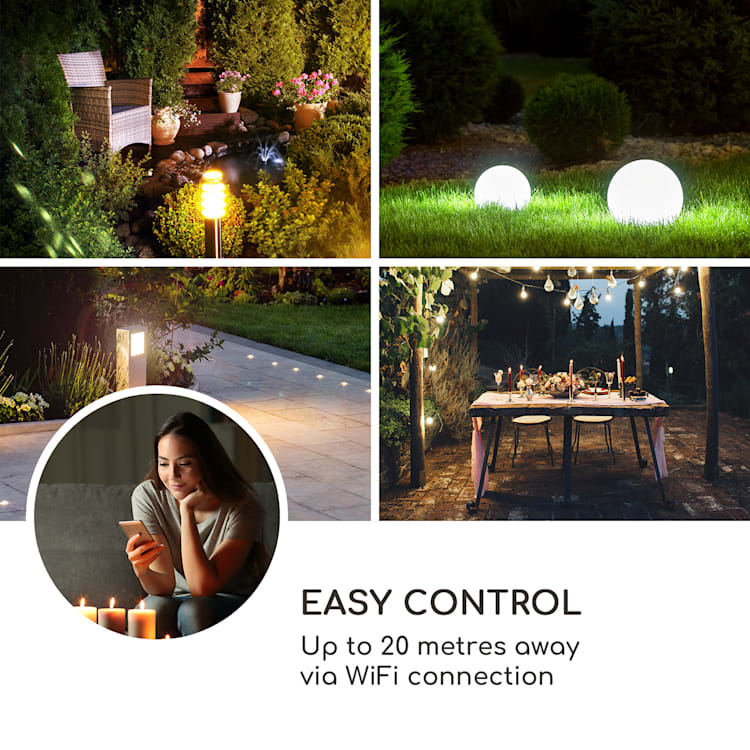 Power Mushroom Smart, záhradná zásuvka, WiFi ovládanie, 3680 wattov, IP44 Húb | 3 m