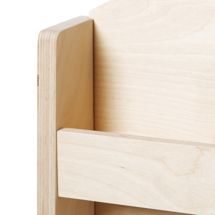 Cuckoo Natural Haus, regał na książki, metoda Montessori, Multiplex, 60 x 95 x 13 cm Natura | Miś