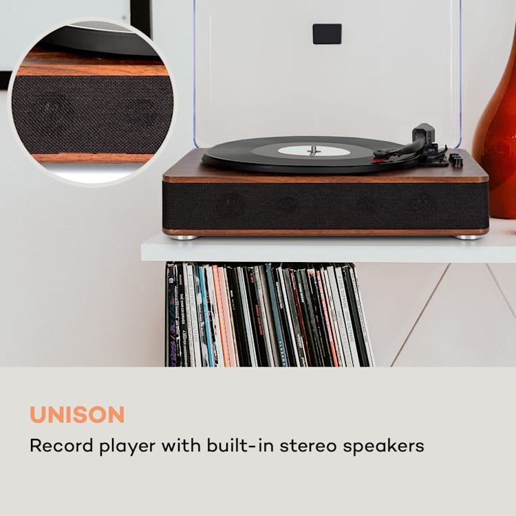 TT-Classic Plus, Gramofón, Kryt proti prachu, Bluetooth, 33/45/78 otáčok/minútu Hnedá